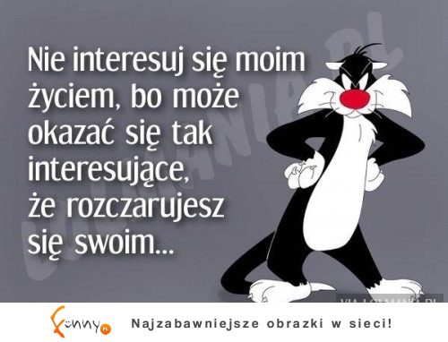 Nie interesuj się