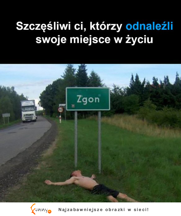 odnaleźć swoje miejsce