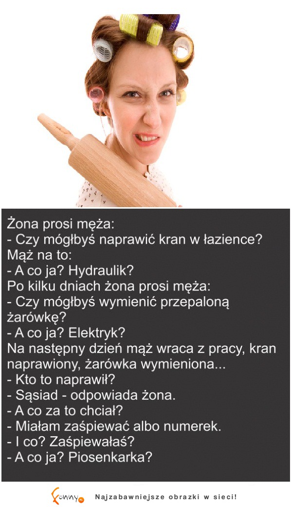 Świetny kawał; Nie chciał jej pomóc w domu - przyszykowała idealną zemstę!