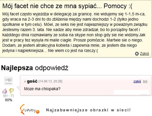 Facet nie chce z nią sypiać! Zobacz jaki ma problem ze swoim chłopakiem :/