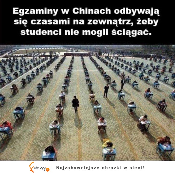 egzaminy w chinach