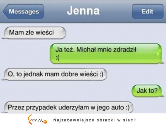 mam złe wieści