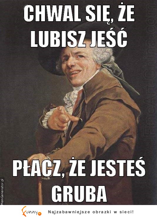 Chwal się, że lubisz jeść...