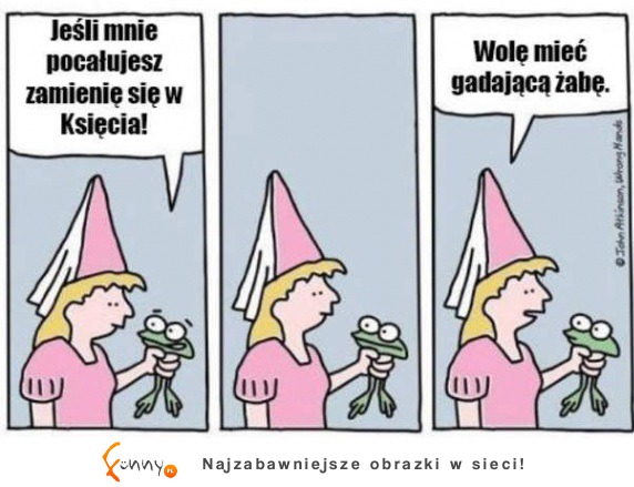 Gadająca żaba