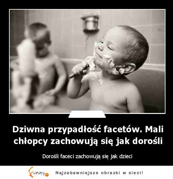 Dziwna przypadłóść facetów.