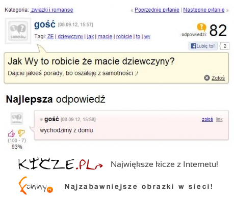 Jak to ROBIĄ inni, że mają DZIEWCZYNY Prosty szybki sposób! :D