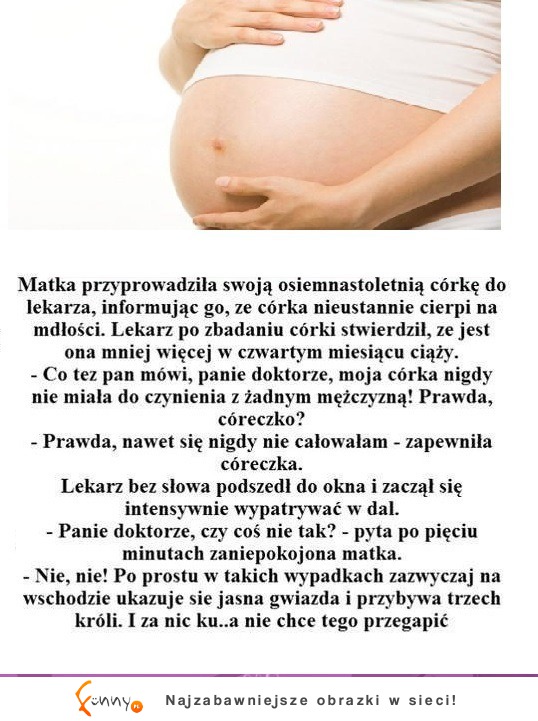 Mega dowcip Matka przyprowadziła swoją osiemnastoletnią córkę... haha