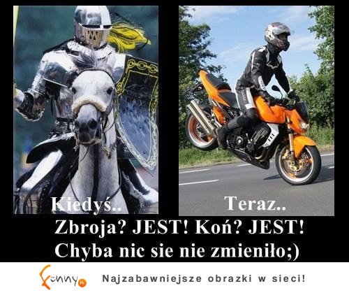 Zbroja? JEST! Koń? JEST!