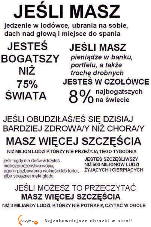 Myślisz że nie  masz szczęścia?! Sprawdź a zmienisz zdanie! :)