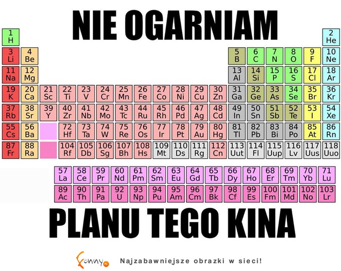 Nie ogarniam