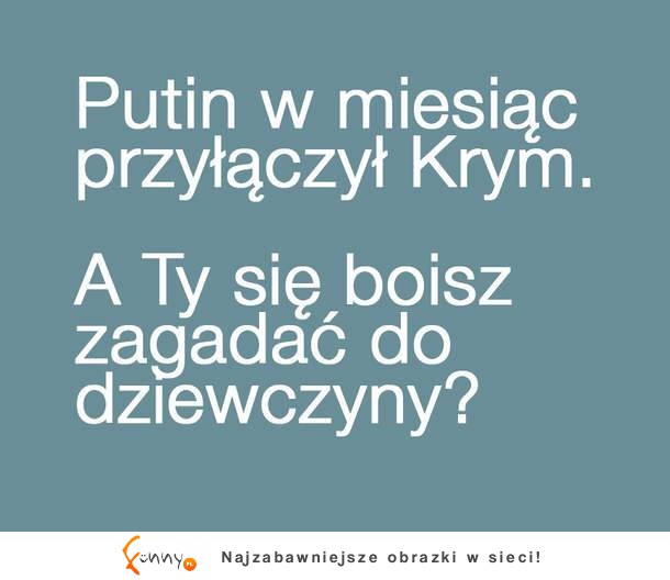 Putin w miesiąc przyłączył Krym