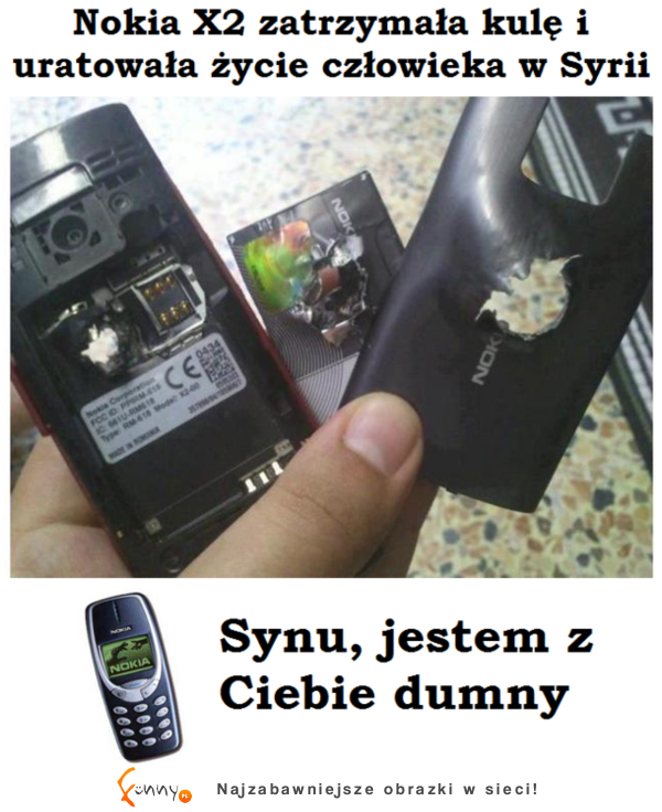 Prawdziwa kuloodporna NOKIA!