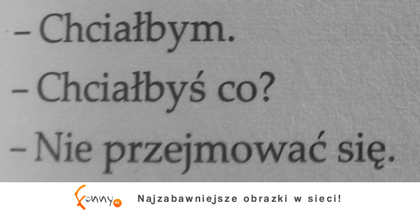 Chciałbym bardzo