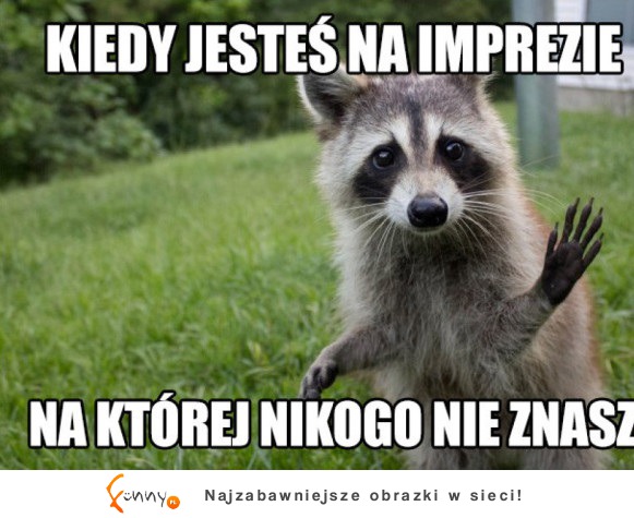 Kiedy jesteś na imprezie