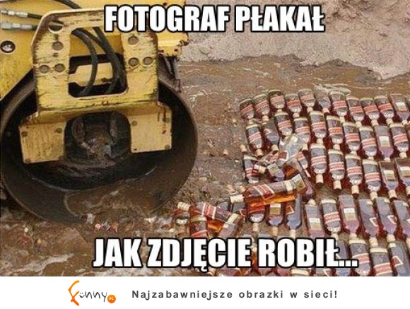 Fotograf płakał