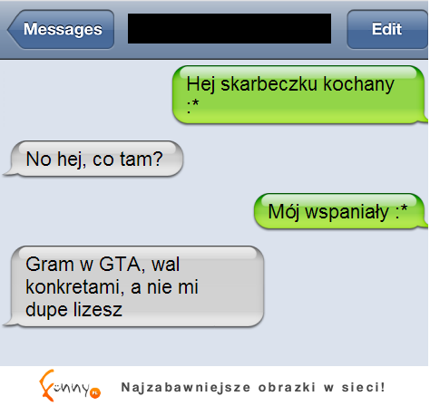 Masz chłopaka który gra w GTA V? ZOBACZ co cię może spotkać :D