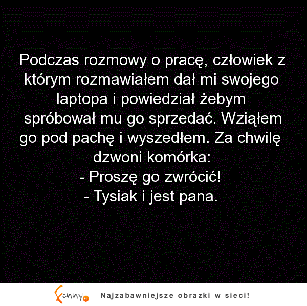 ALE numer na rozmowie o pracę!! Każdy powinien spróbować takiego triku!