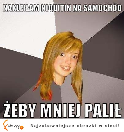 Żeby mniej palił