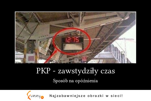 PKP - zawstydziły czas! ZOBACZ co zrobili MASAKRA! :D