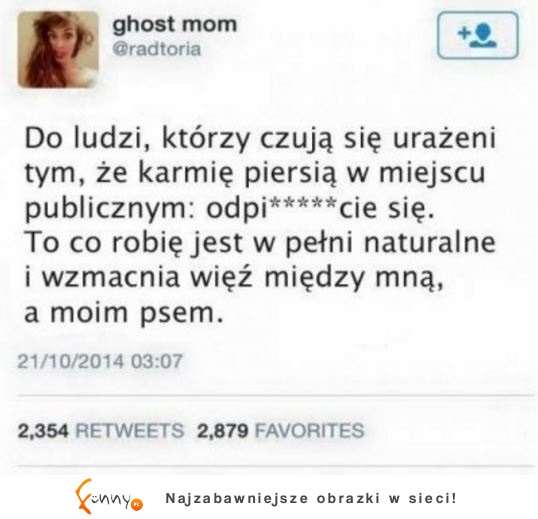 że niby śmieszne