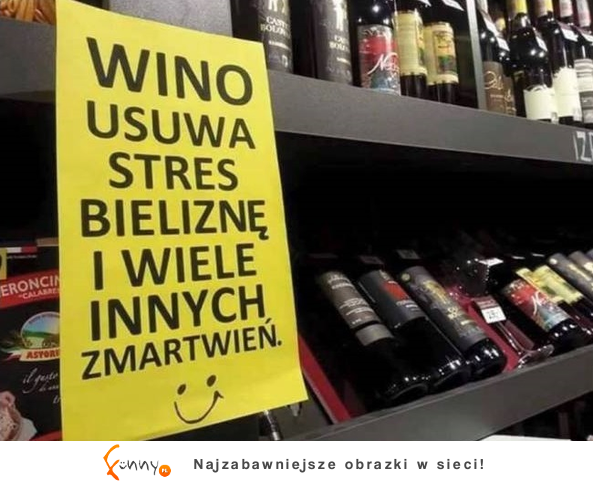 Wino najlepsze na wszystko