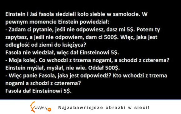 Einstein i Jaś Fasola :D