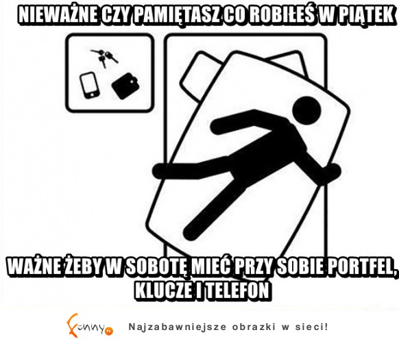 Co robiłeś w piatek