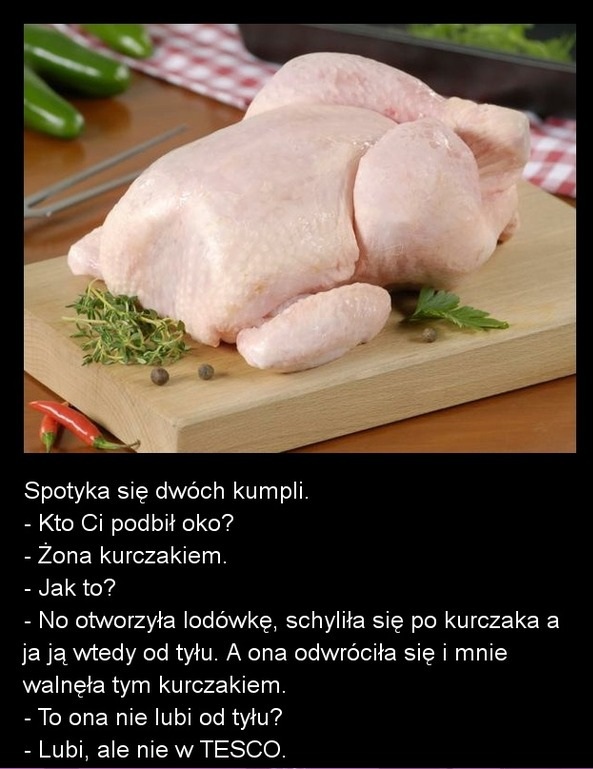 Spotyka się dwóch kumpli, jak się później okazało... jego żona nie lubi od tyłu w... xD