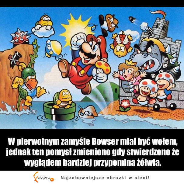 Rzeczy, których nie wiedziałeś o Super Mario! ;)