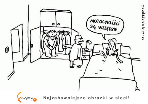 Motocykliści są wszędzie :D