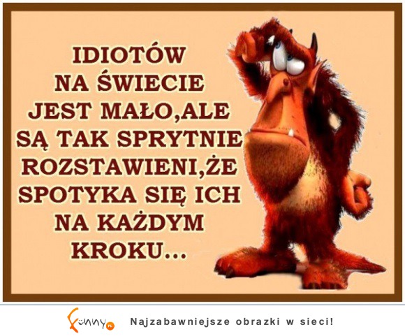 Idioci są wśród nas