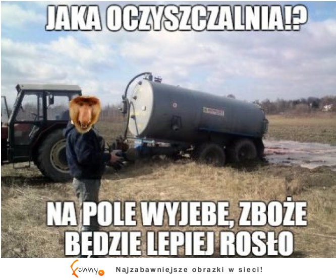 Najlepsza riposta typowego polskiego rolnika XD