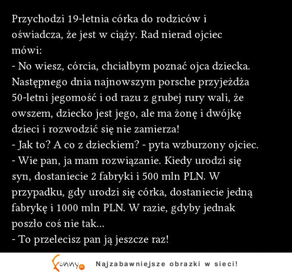 Przychodzi 19-letnia córka do rodziców i oświadcza że jest w ciąży. Zobacz reakcję ojca! :D