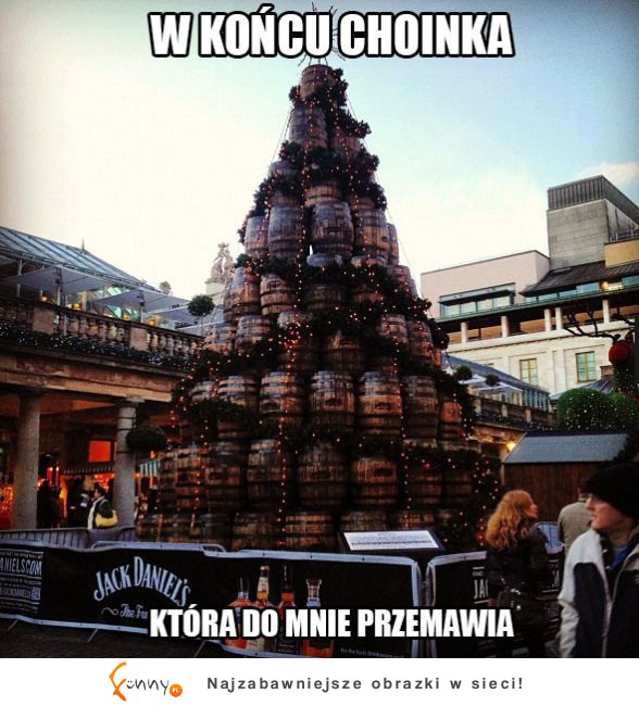 Choinka, która do mnie przemawia