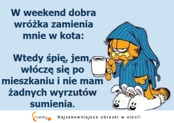 a ty kim byłeś w weekend?