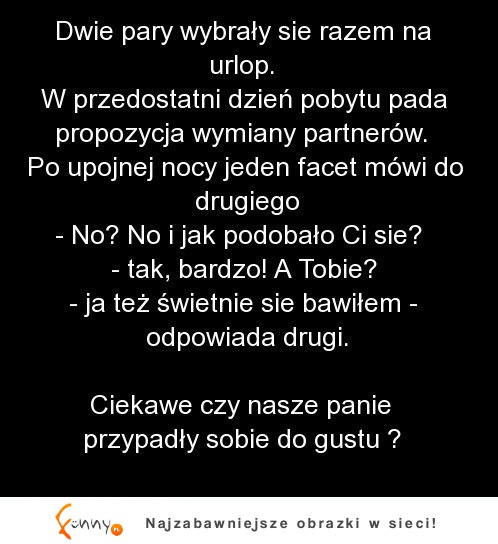 Zmiana partnerów :)