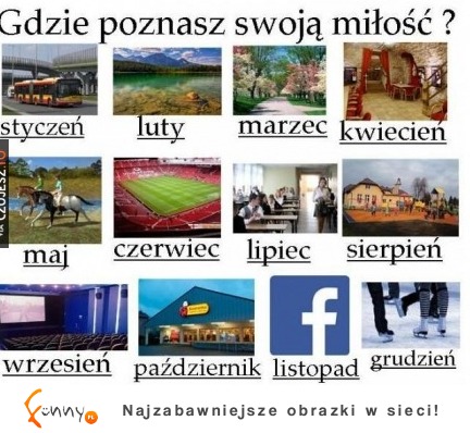 ZOBACZ gdzie poznasz swoją miłość! DOBRE :)