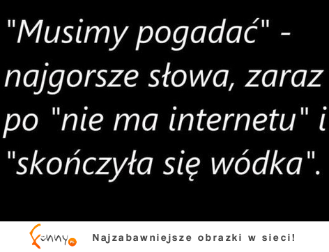 Najgorsze słowa!