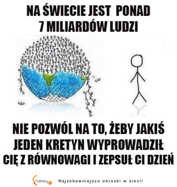 Na świecie jest ponad 7 miliardów ludzi