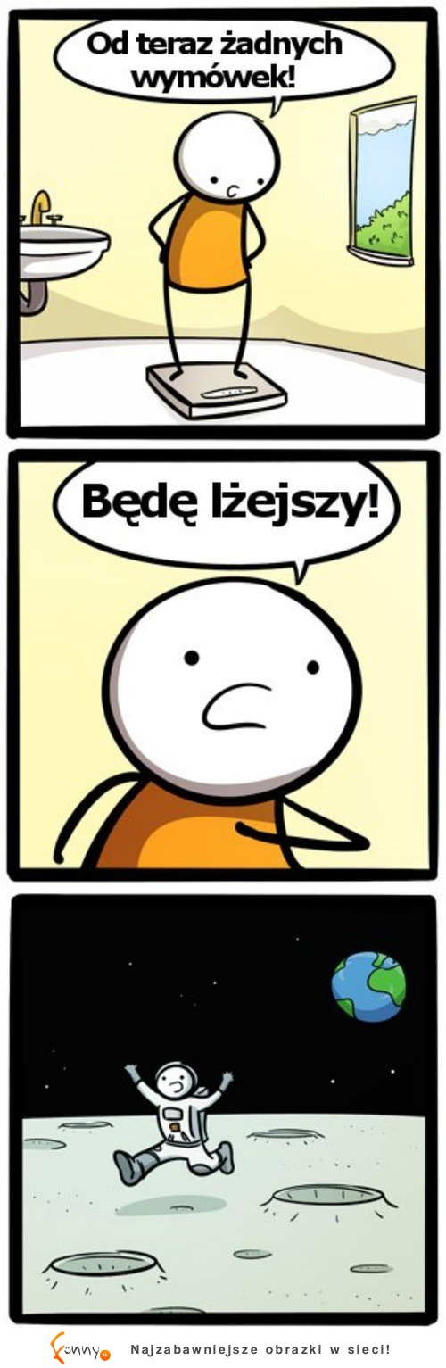 HAHA najlepsze co możesz zrobić, jeśli chcesz być lżejszy ! Bierz przykład XD