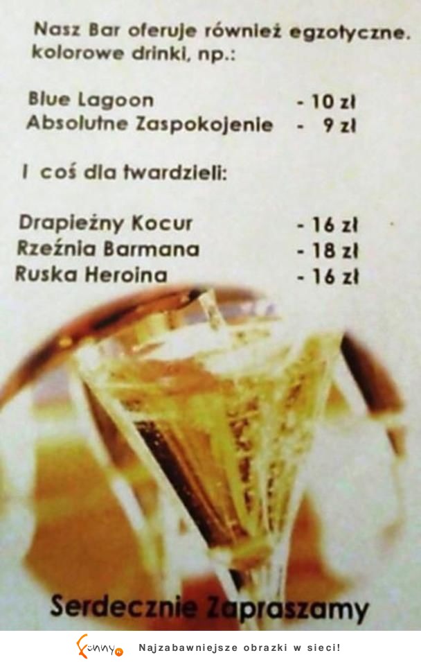 Zobacz najbardziej egzotyczne drinki xd