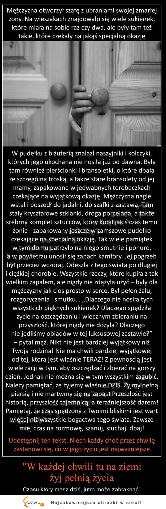 Smutna historia o zmarłej żonie... MASAKRA!