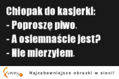 Chłopak do kasjerki