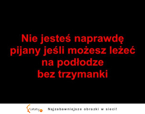 Możesz leżeć