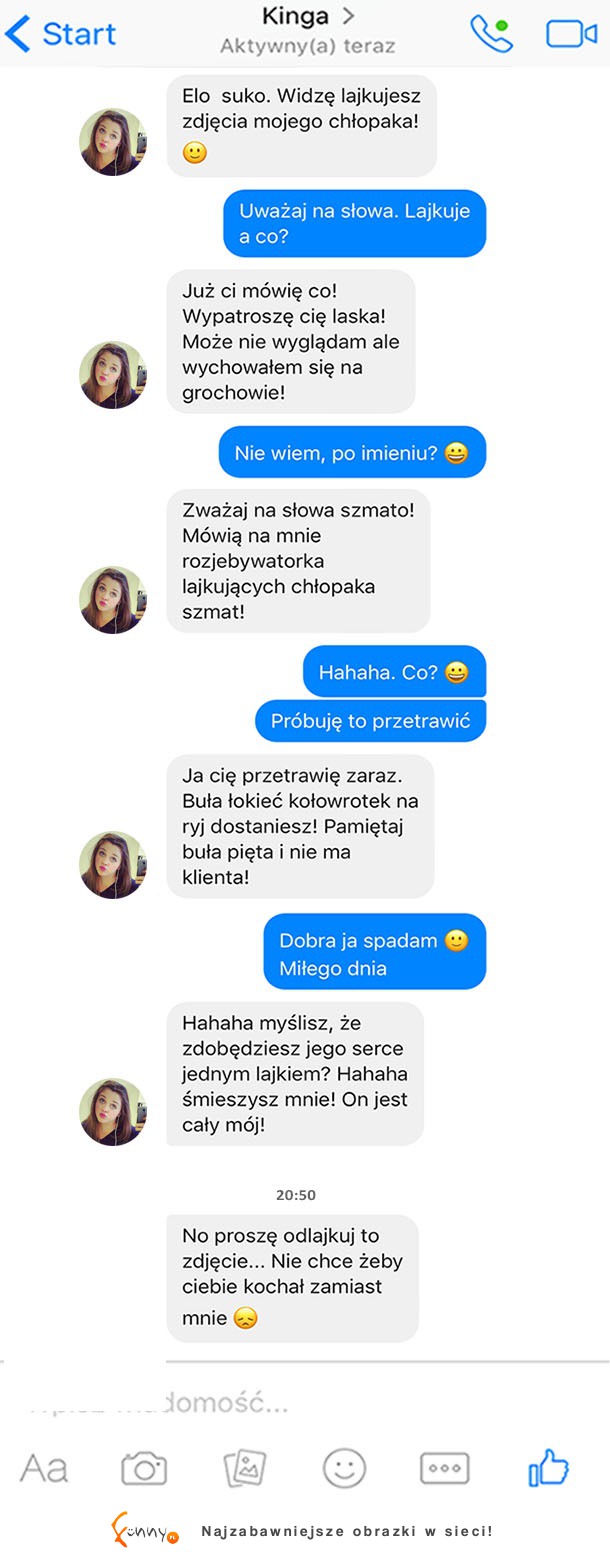 Dziewczyna byla mega zdesperowana. MASAKRA!