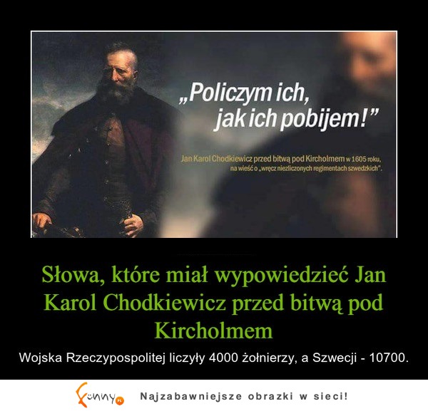 To nie liczba wyznawców, a słuszność idei może nas doprowadzić do zwycięstwa!