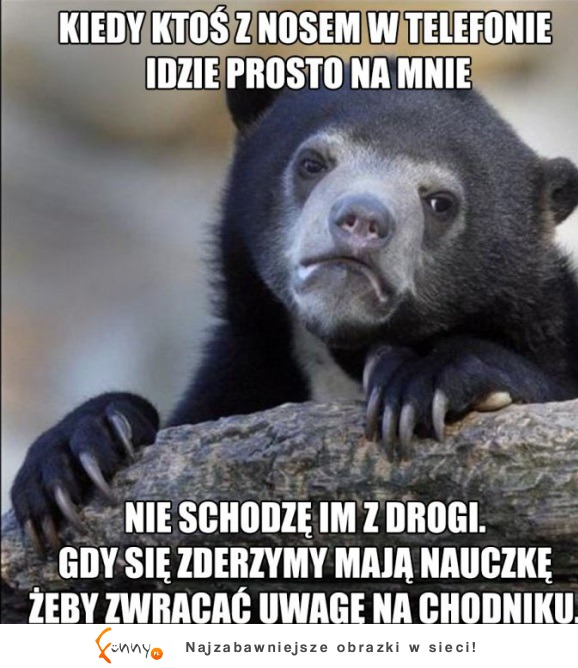 Nie schodzę