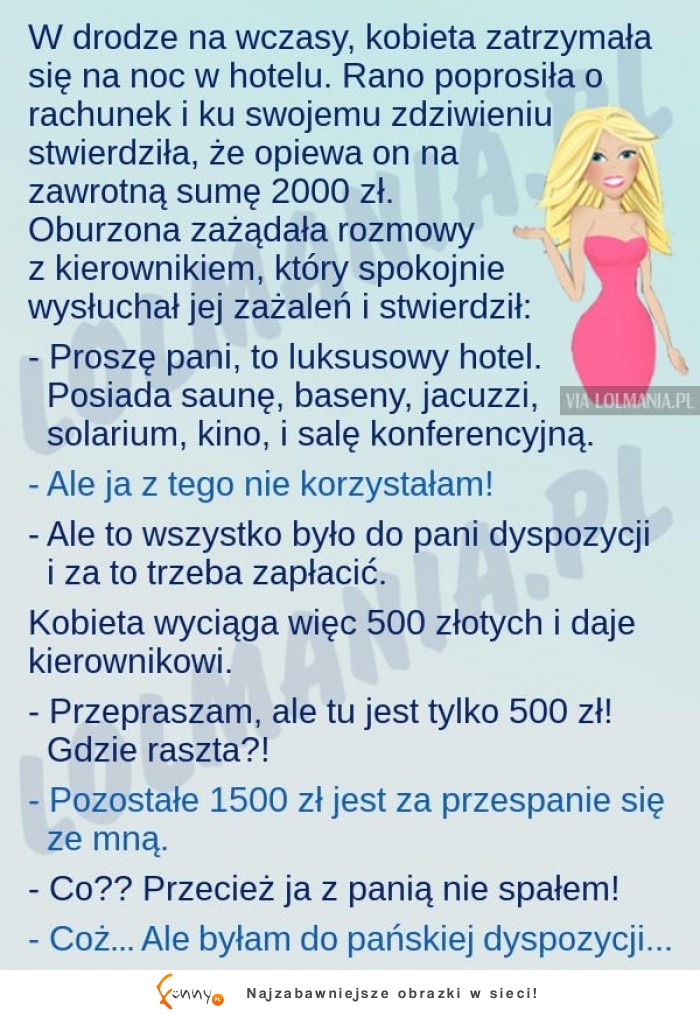 Blondynka była mega CWANA! Zobacz co odpowiedziała ;)