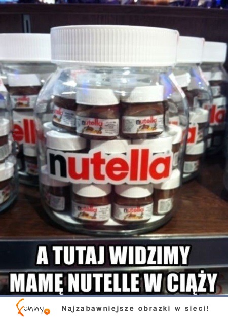 nutella w ciąży