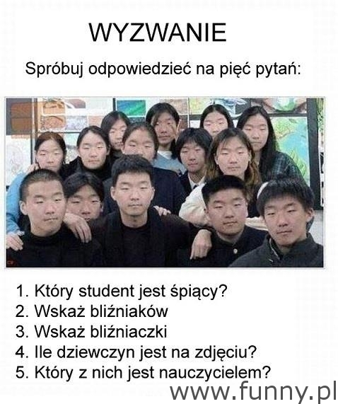 piec pytan